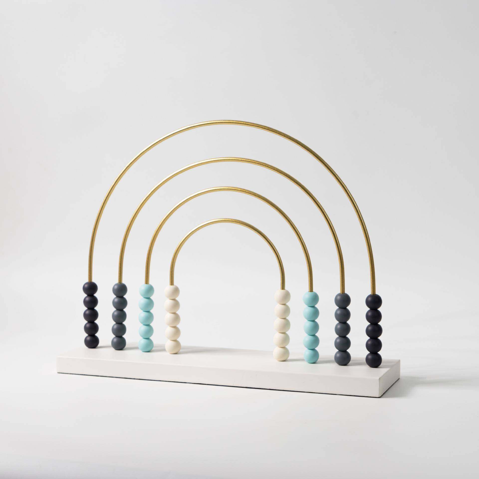 现代简约创意视拱形球珠子圆摆件客厅儿公童样板房办室电柜PHG装,家居饰品,装饰摆件,淘宝优惠券,粉丝福利购,淘宝优惠卷