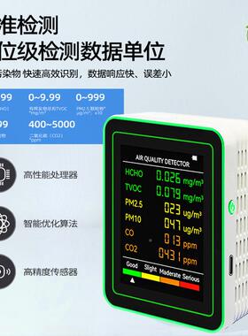 新款6合1ZN-MT26-二氧化碳检检测仪新.房装修甲醛测TVOPM25PM10CO