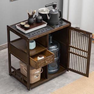 移动茶台家用茶茶桌客厅茶柜烧水泡壶茶一体XGB茶几盘阳台迷你小