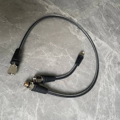 潜水气压表高压管 潜水仪表高压管编织管 三联表充气管 低压管