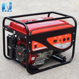 6.5kw发电机机组小型汽油发发电机6500W汽油发电机220v单相发电机