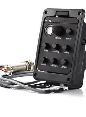 渔夫吉他拾音器EQ电箱均衡器201301民谣拾音器液晶调音Fishman
