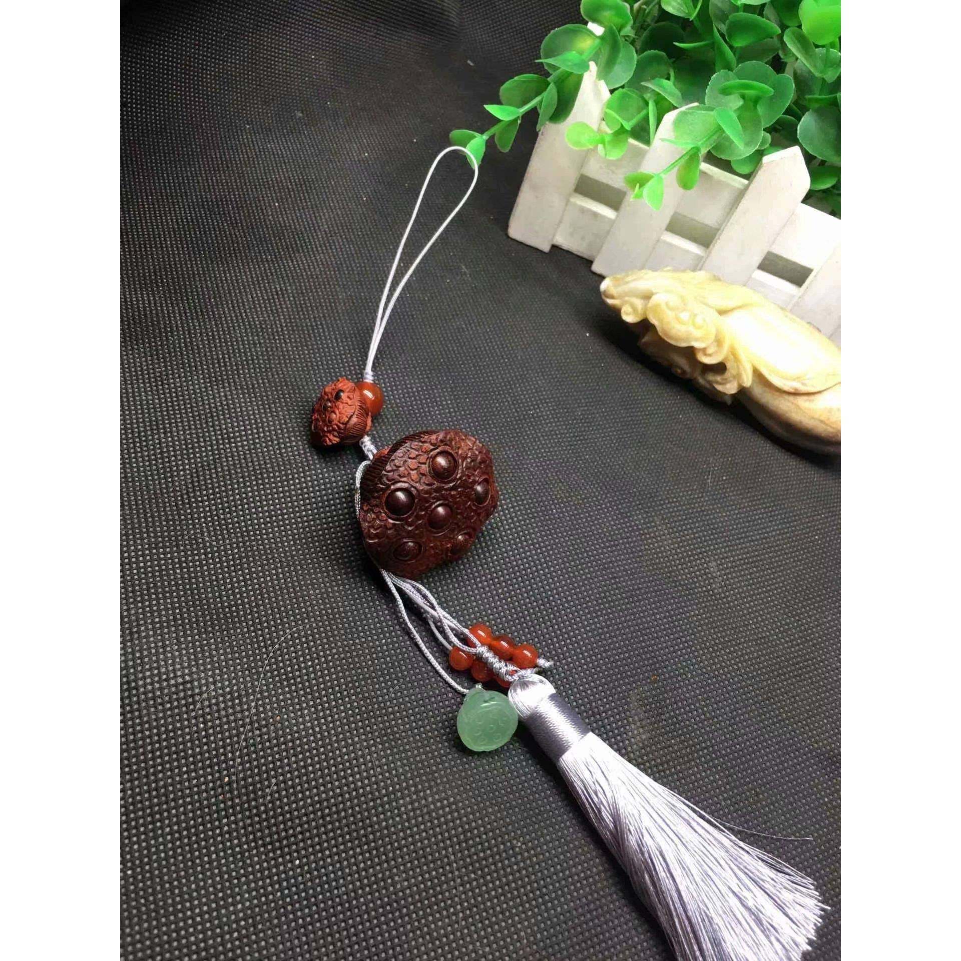 印度小叶紫檀莲蓬3.5车挂2.0搭配流苏挂饰玛瑙东凌玉莲蓬木质挂件,机械设备,其他机械设备,淘宝优惠券,粉丝福利购,淘宝优惠卷