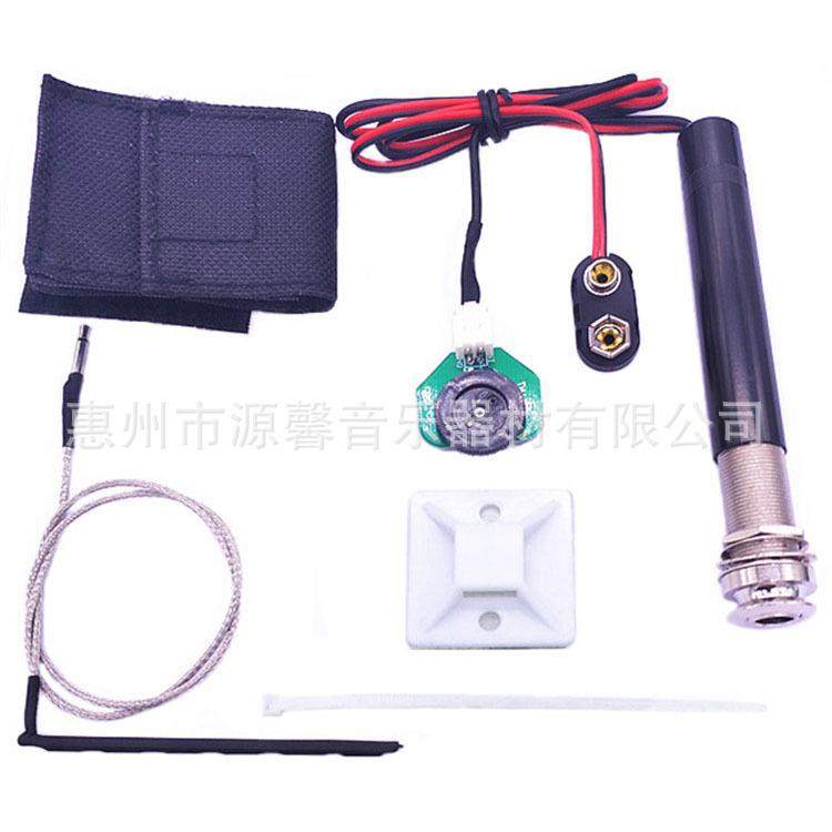 木吉他尾灯拾音器免开孔拾音器均衡器EQ吉他配件直销
