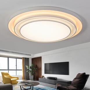 2021年新款客厅灯圆形大尺寸现代简约1米大厅灯80cm卧室led吸顶灯