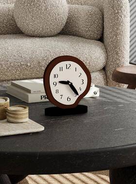 客厅表台式创简约网红B7-5桌面时钟摆高摆颜意值件艺术卧室静音床