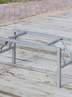 桌架子可折桌子腿茶几支架桌腿支架折叠饭桌铁架叠TKI桌餐台脚折