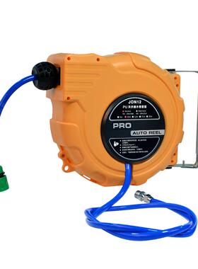 自动收缩汽车护水鼓卷洗管器花养别墅汽车修理4SHAZ园店车水鼓卷