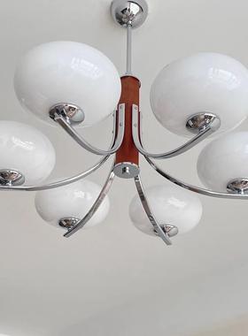 中古实室木吊灯vintae灯法式美式客厅g包豪斯复古卧餐厅书房99174