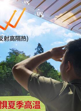 挡雨板透雨明F96899JM搭雨棚屋檐家用户外防雨雨户阳台门窗头遮阳