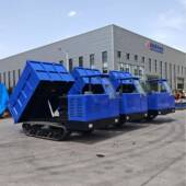 厂家直供山996虎带运输车果园运输地形履液全压农用履带自卸爬车