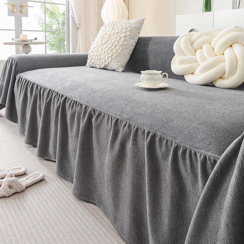 2024新雪尼尔款沙发巾沙发盖布一整张全盖加罩防尘全包宽沙发FCZ,居家布艺,沙发套,淘宝优惠券,粉丝福利购,淘宝优惠卷