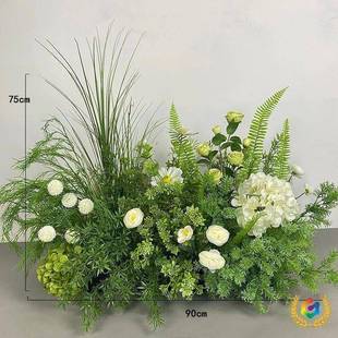造花艺森景F$px}$%p系场景置路引花绿植道具装饰婚礼布花婚假庆地