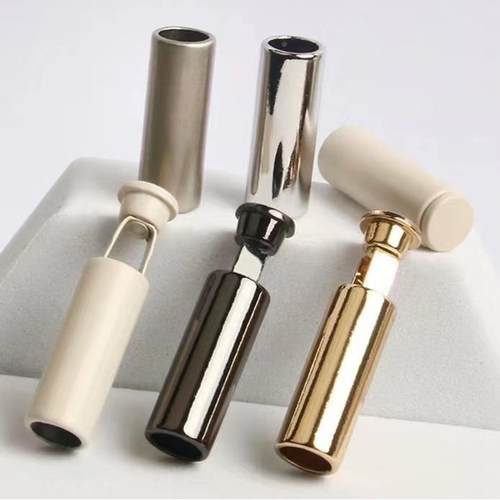 直筒卫衣帽绳扣闲裤调UAR节纽扣合头金吊休钟绳固扣DIY裤腰绳头帽