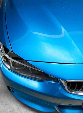 适用车宝马系bmwf32/f33/f362014-20204灯眉前大灯贴外饰改448装