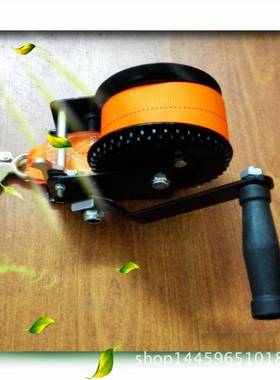 绞盘动绞供应1200LBS/1L000B盘S织带手摇绞手车，100手摇绞盘