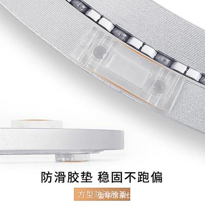 餐桌转座消音大防滑垫转芯玻璃圆底桌实木盘大wp30-80理石饭桌旋