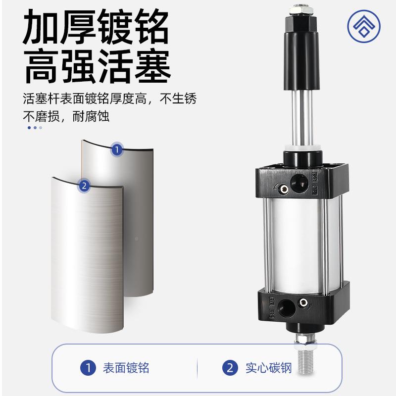 可调行程缸SCJ气302189/40/5/63/8/100/125/1600/200代替亚德客