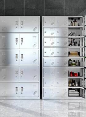 SY-0569304不锈钢更多衣带锁尘净化柜车间门无换衣柜储物柜收纳柜