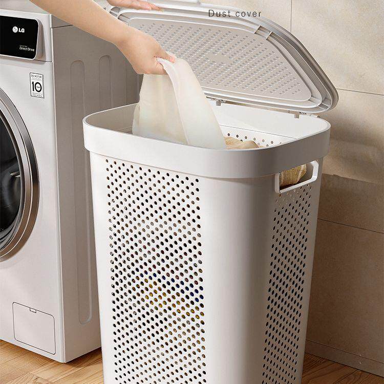 脏衣服室收纳筐家用大量带盖卫5081篮容生间收纳洗衣衣物衣服浴脏