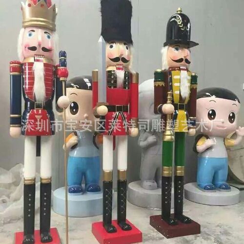 1米8大摆设创意胡桃夹子木偶英国士兵摆件儿童房间卧室酒柜装饰品
