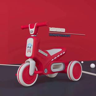 儿童三轮车脚踏车1一3一6岁宝宝轻便脚蹬自行车带音乐小孩溜娃车