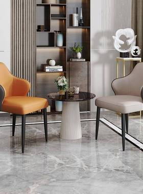 现代简约感餐椅酒店家用餐厅靠背凳子餐桌茶桌洽谈椅子