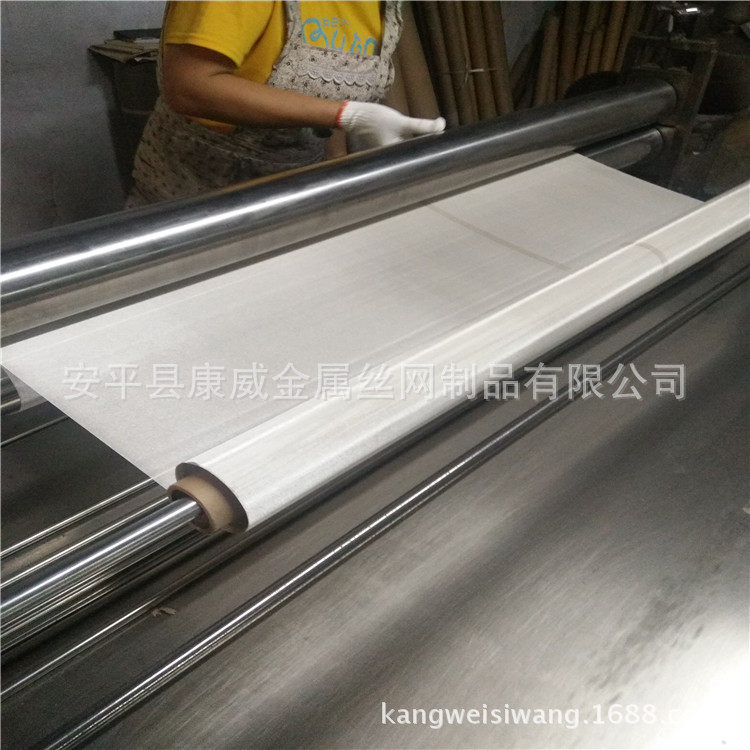 316L高密度不锈钢网400目不锈钢平纹编织网500目不锈钢过滤网