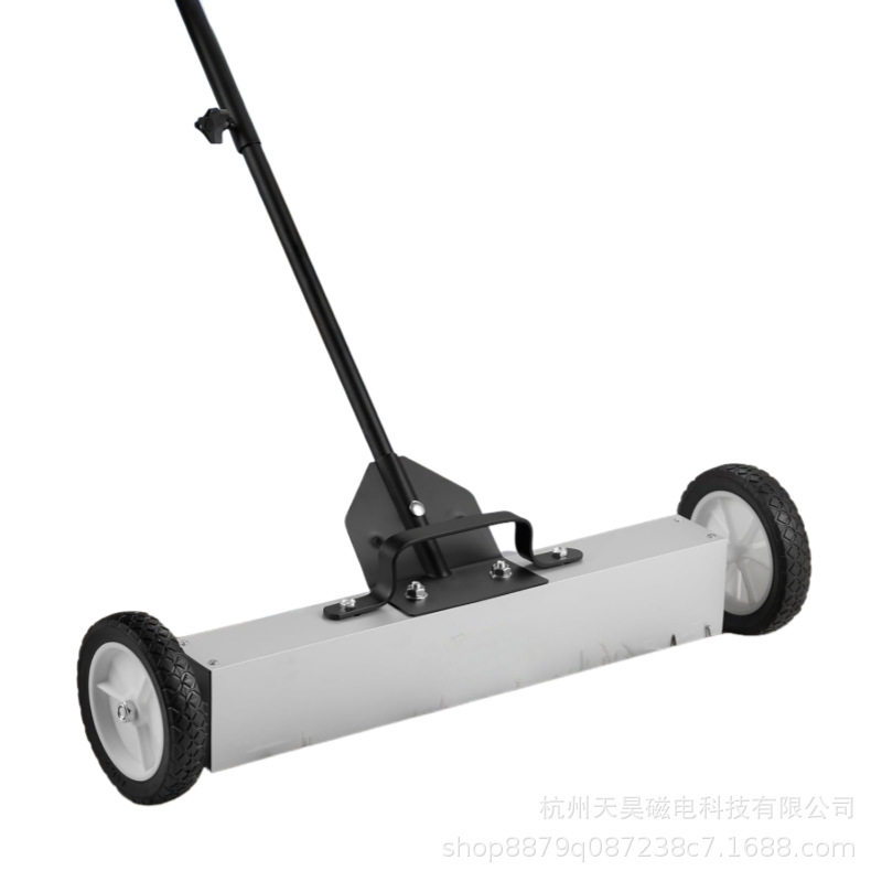 18寸手推式轻型捡拾器园林五金工具强磁性吸附螺丝铁钉的清道夫