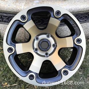 适用福特ranger烈马霸道FJ酷路泽大道坦克300牧马人17寸越野轮毂