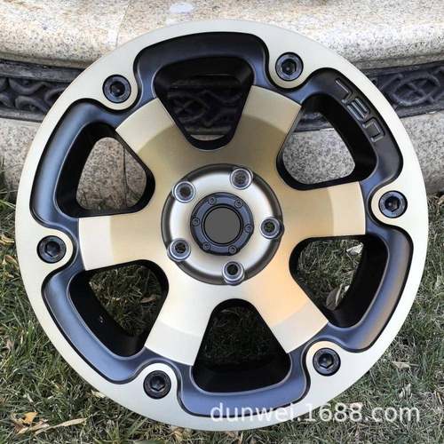 适用福特ranger烈马霸道FJ酷路泽大道坦克300牧马人17寸越野轮毂