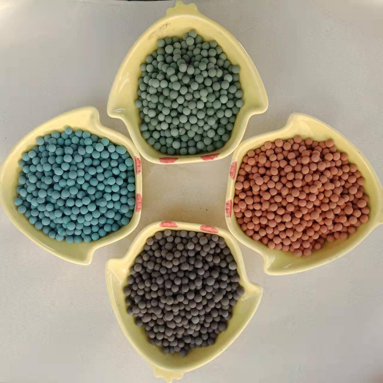 无土栽培水培花卉隔水透气装饰铺面25kg包装可装小袋彩色陶粒