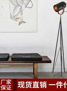北欧后现代创意书房简约三角架装饰立式台灯餐厅客厅沙发旁落地灯