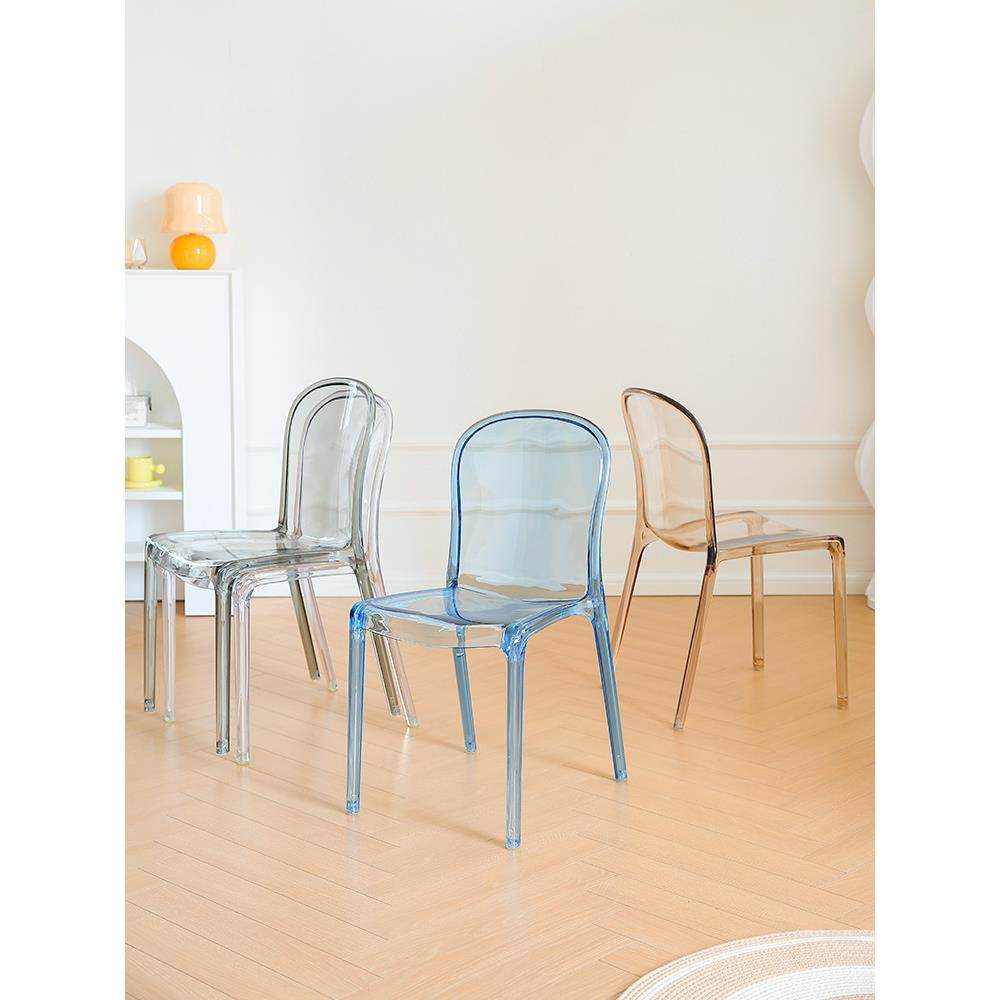 化妆椅B款靠背餐椅北欧极简网红设计师透明水晶塑料桌椅小户型,纺织面料/辅料/配套,纺织机械配件,淘宝优惠券,粉丝福利购,淘宝优惠卷