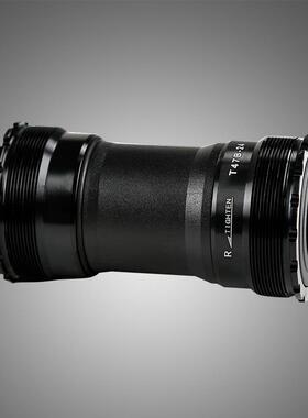 T47山地车公路车BB螺纹培林中轴自行车中空一体牙盘旋入式中轴