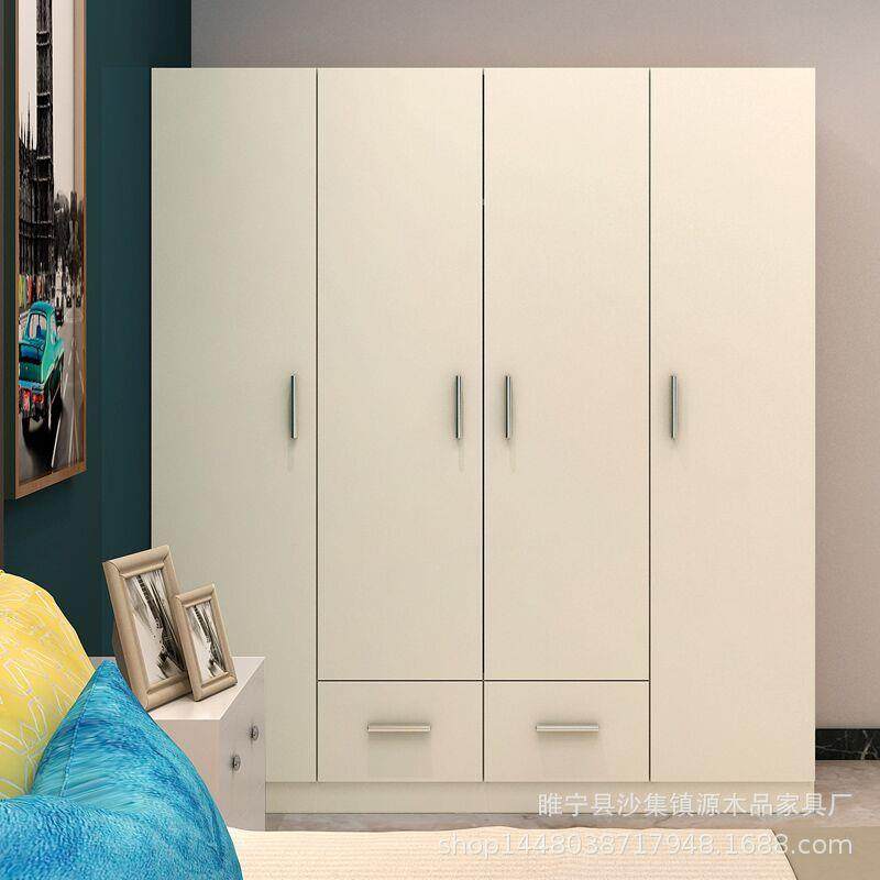 家储物衣PUW柜门三门四板式大容量带用2抽屉简易门收纳大推拉门,电子元器件市场,其它元器件,淘宝优惠券,粉丝福利购,淘宝优惠卷