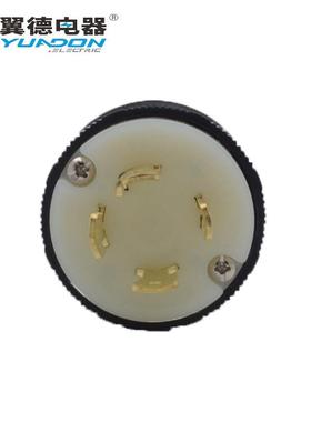 翼德EMAL16-率30P美标V工业电源N插头30A159480大功发电机组装接