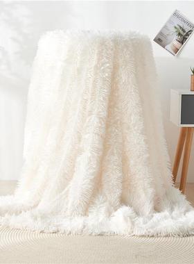 KI毯9Sins毛毯长绒纯F768J586色客厅午睡双空调毛毯沙层发毯绒布