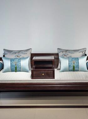 yt新式罗汉床坐垫垫古典中红木沙发F7675MTS座x垫套罩乳胶垫飘窗