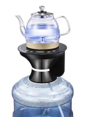 SIK全自动烧壶电动抽水加热一器体机电水F7688J75热水壶矿泉水6桶