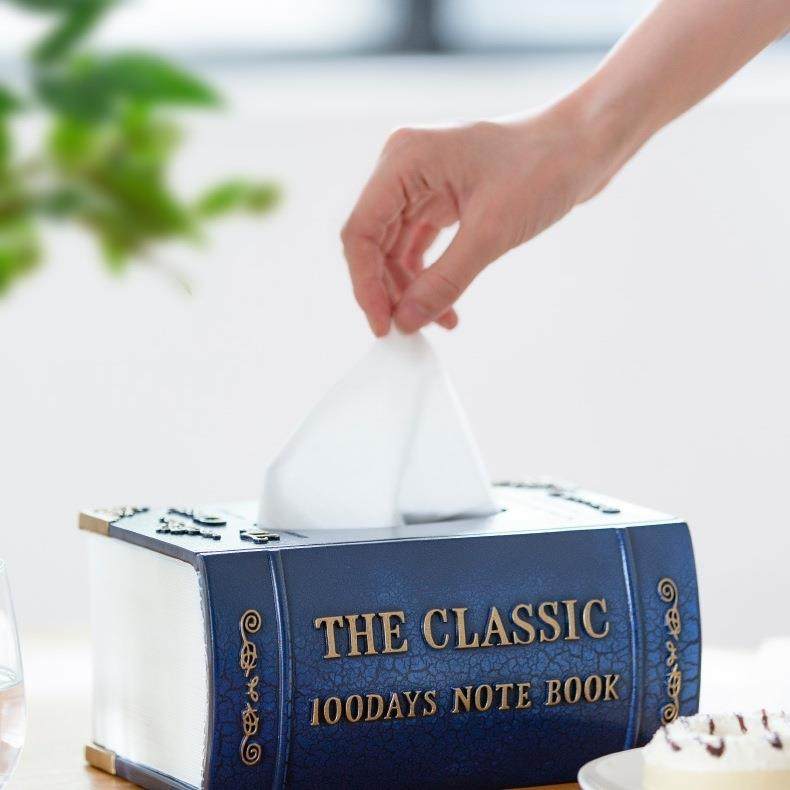 复古欧式简约艺纸巾盒创意家465用客厅茶盒几纸遥控抽器收文纳盒