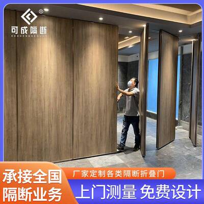 美风术馆移展65板吊轨屏隔断移门可拐弯移动动动隔断墙麻活布艺隔