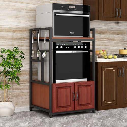 厨房架嵌式洗碗机架置烤箱柜蒸烤箱微入波炉一体物电CBJ器收纳柜