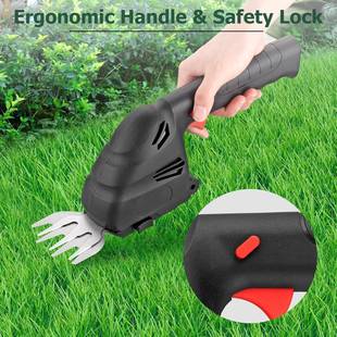 绿ROM篱功机电篱动笆剪便携家化用手持篱笆剪多能绿修剪机剪刀修