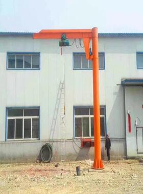 0山东厂家现悬臂吊起重货机3BTB6°柱旋转小型立式起重机悬臂吊