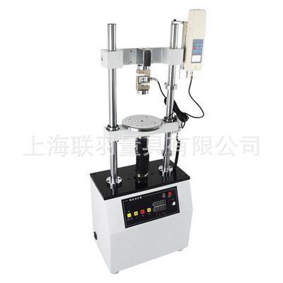 上海电动立式双柱测试台头盔压力测试仪DEV-5000加高拉力试验机