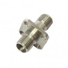 2.92mm母头转2.92mm母头，DC-40GHz，四孔法兰，同轴毫米波转接器