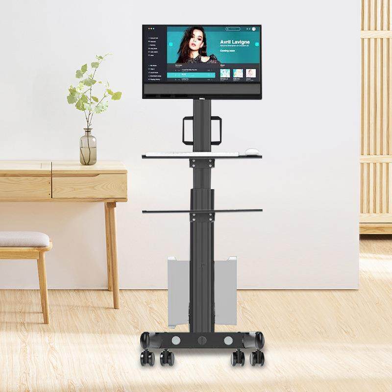 手动式医生查房推车立式多层护士站移动工作站