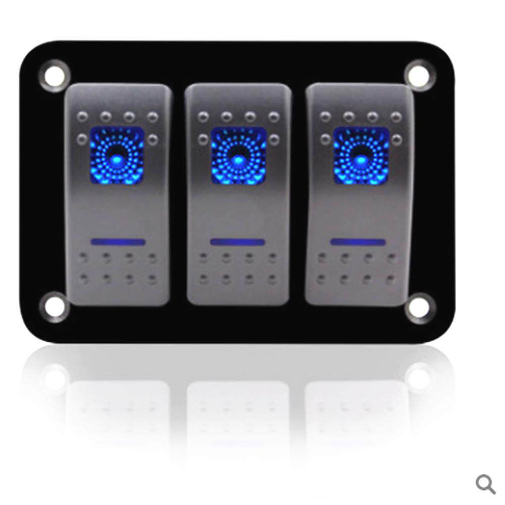 汽车房车游艇改装3面板组合开关ON-FF功能房车改装12-24V通用,鲜花速递/花卉仿真/绿植园艺,割草机/草坪机,淘宝优惠券,粉丝福利购,淘宝优惠卷