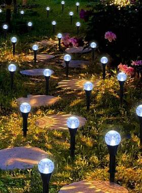 TEMU海外仓新款StringLights太阳能户外灯坪庭院花园灯